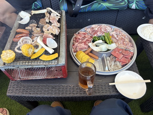 マッチョだらけのBBQ🍖