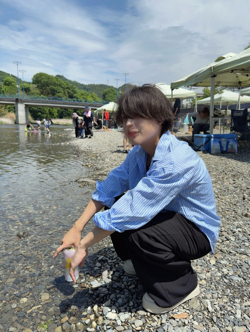 🌿秋川渓谷で川BBQしてきたよ🍖