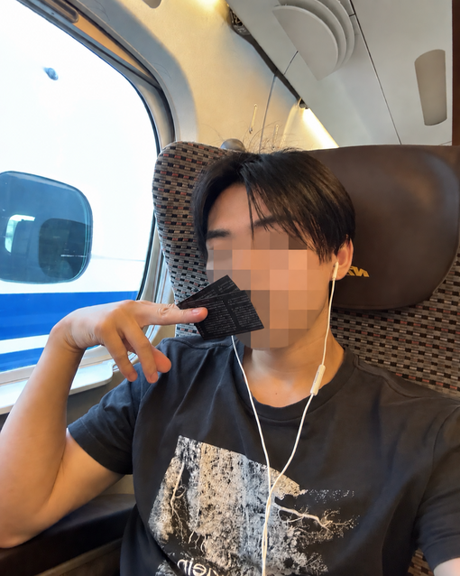 久しぶりの新幹線🚄